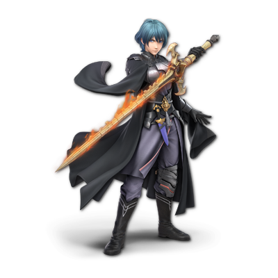 Byleth as appearing in Super Smash Bros. Ultimate.