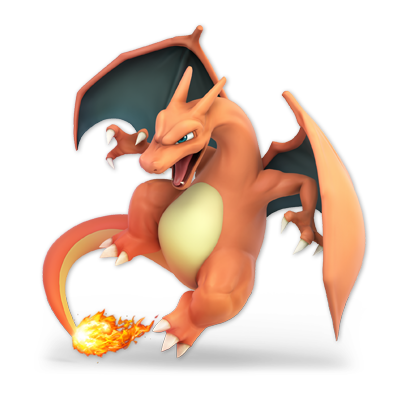 Charizard as appearing in Super Smash Bros. Ultimate.