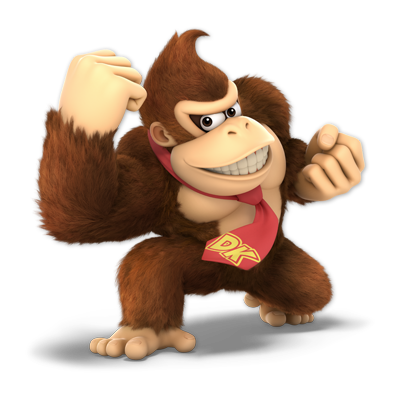 Donkey Kong as appearing in Super Smash Bros. Ultimate.