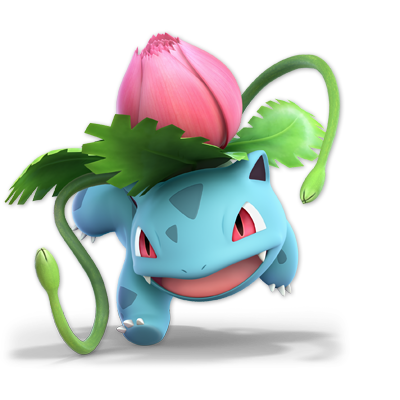 Ivysaur as appearing in Super Smash Bros. Ultimate.