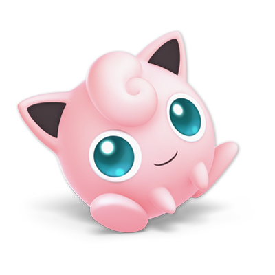 Jigglypuff as appearing in Super Smash Bros. Ultimate.