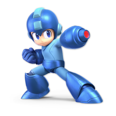 Mega Man as appearing in Super Smash Bros. Ultimate.