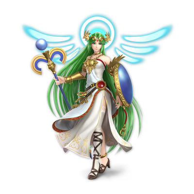 Palutena as appearing in Super Smash Bros. Ultimate.