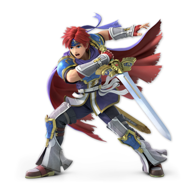 Roy as appearing in Super Smash Bros. Ultimate.