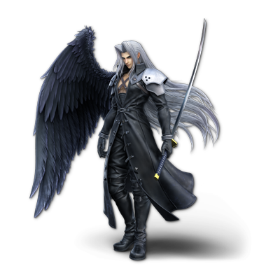 Sephiroth as appearing in Super Smash Bros. Ultimate.