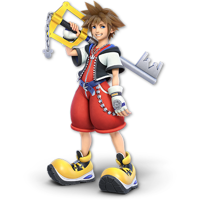 Sora as appearing in Super Smash Bros. Ultimate.