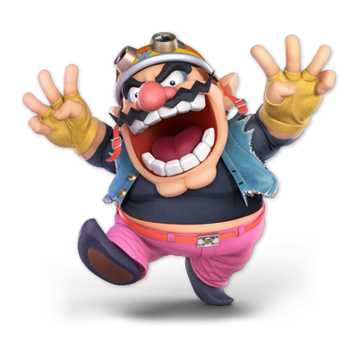 Wario as appearing in Super Smash Bros. Ultimate.