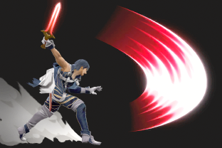 Chrom performing the move Double-Edge Dance.