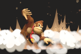 DK performing the move Hand Slap.