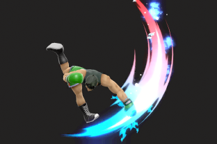 Little Mac performing the move Jolt Haymaker.